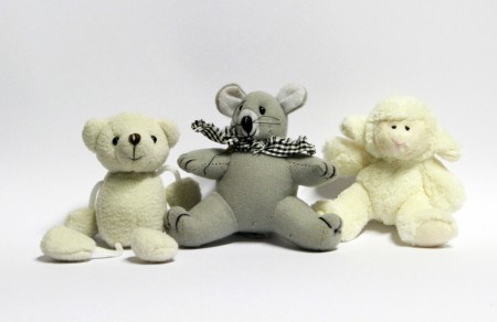 Kleine knuffelpopjes